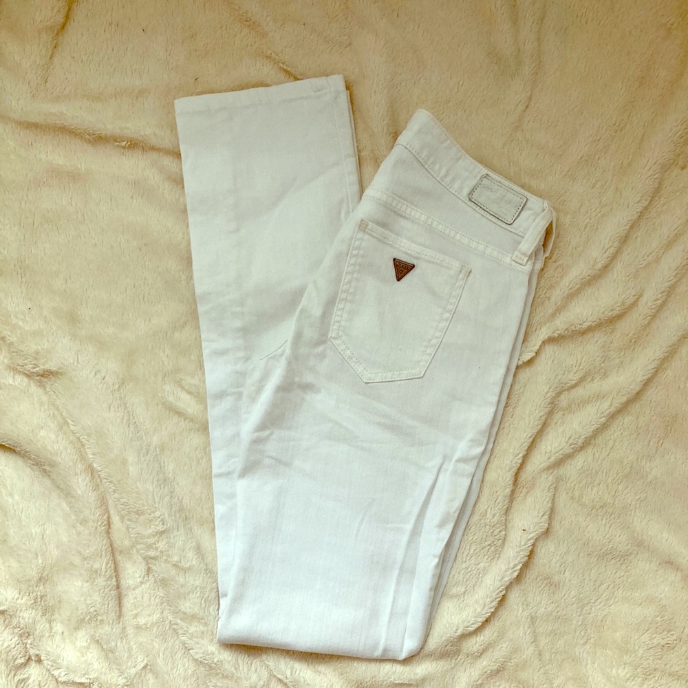 Guess White Jeans
